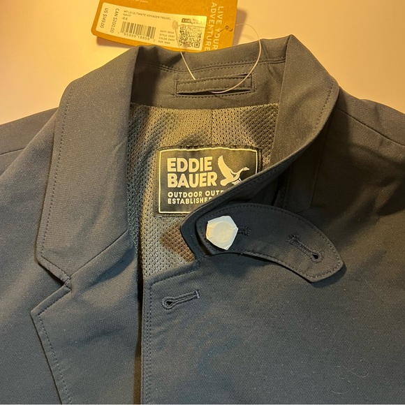 🆕Eddie Bauer Men’s Ultimate Voyager Travel Blazer – Size 44 - Picture 5 of 16